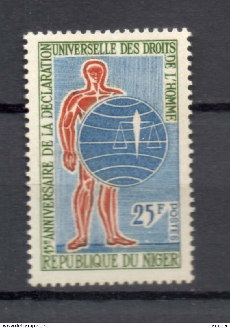 NIGER   N° 134    NEUF SANS CHARNIERE  COTE 1.00€    DROITS DE L'HOMME - Niger (1960-...)