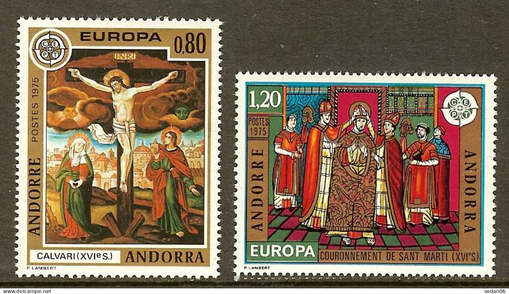 ANDORRE FRANCAIS N°243/244** - Cote 18.50 € - Unused Stamps