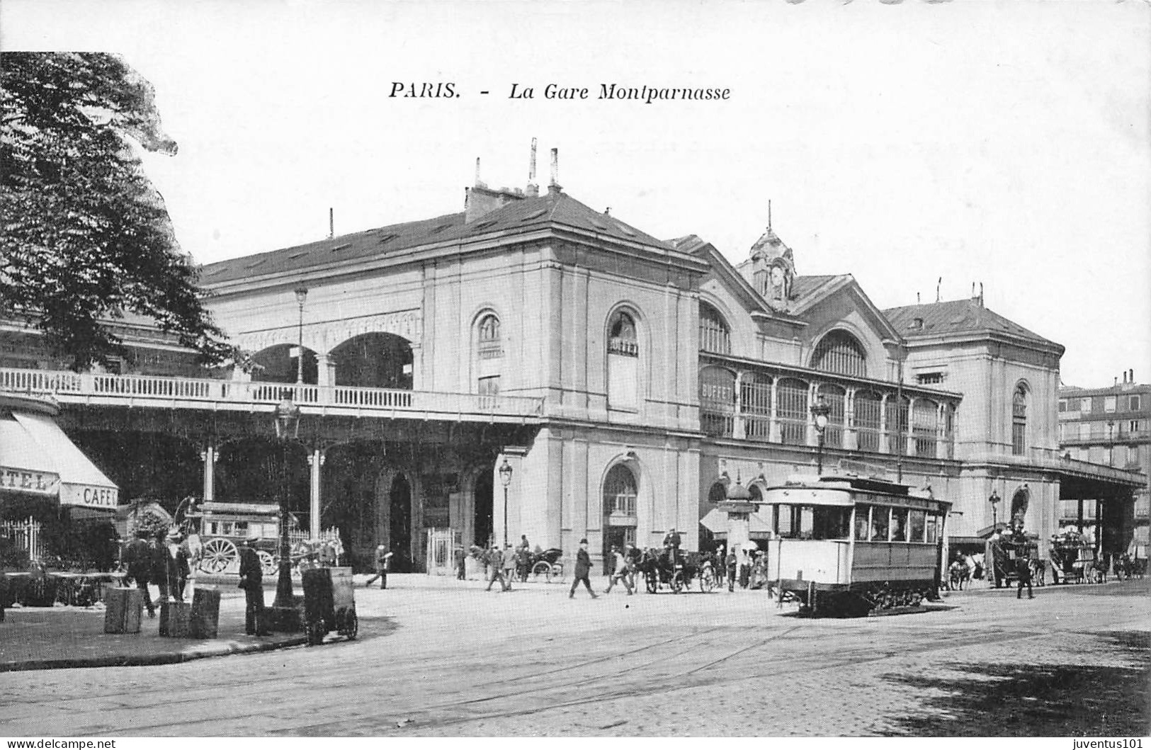 CPA Paris-La Gare Montparnasse      L2926 - Stations, Underground
