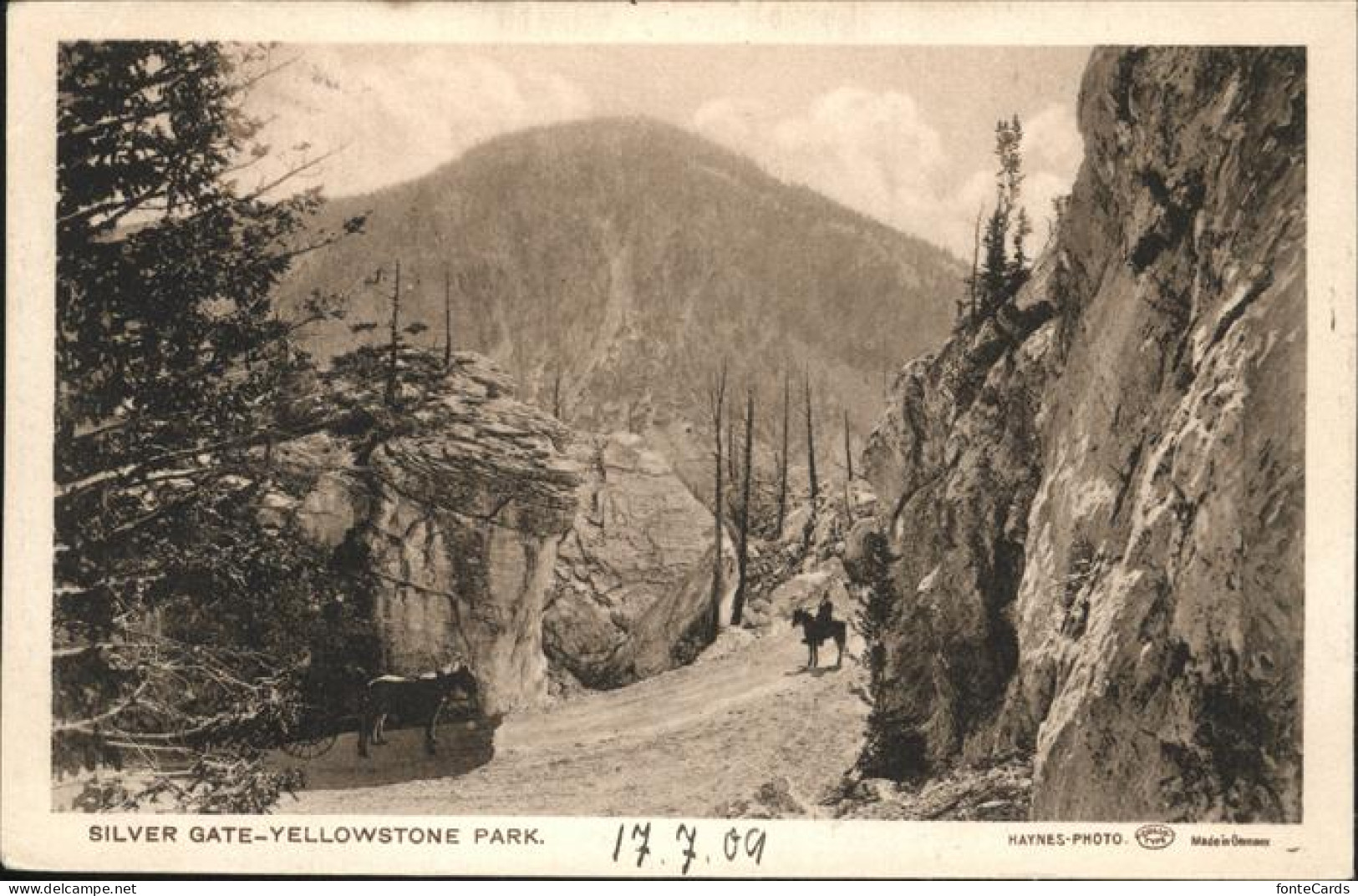 11109183 Yellowstone_National_Park Silver Gate - Autres & Non Classés