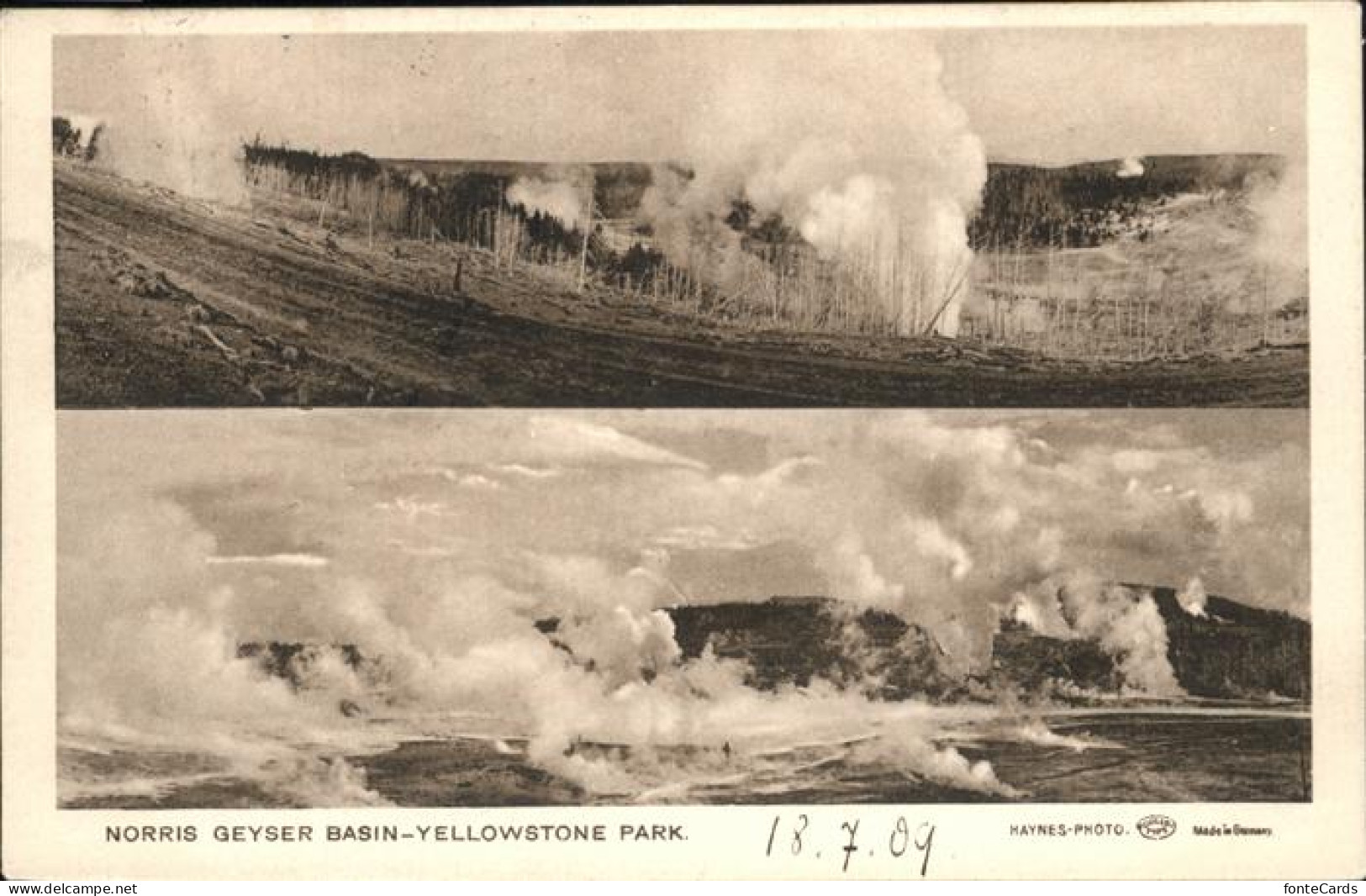 11109178 Yellowstone_National_Park Norris Geyser Basin - Andere & Zonder Classificatie