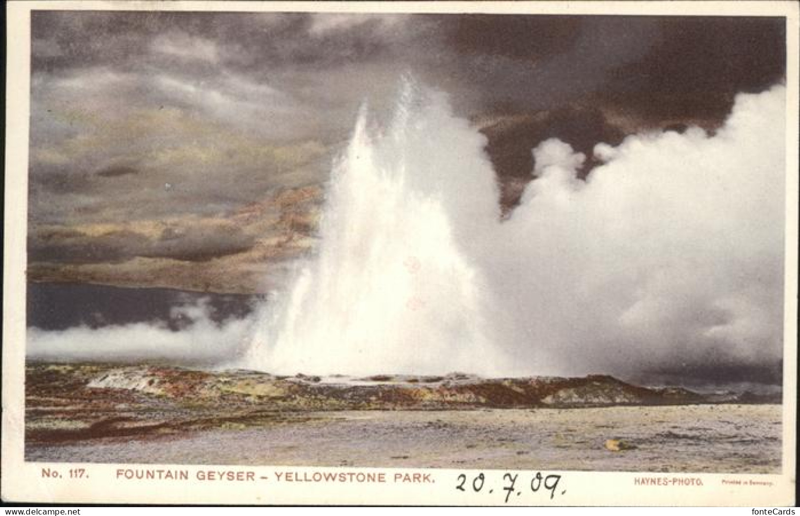 11109174 Yellowstone_National_Park Fountain Geyser - Sonstige & Ohne Zuordnung