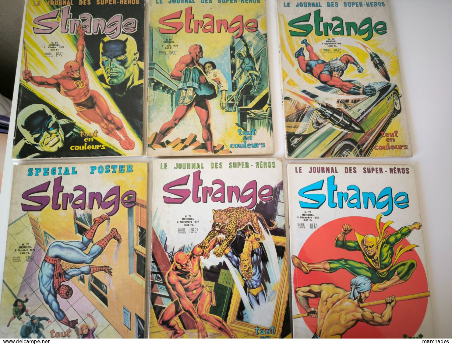 Lot Marvel Lug Stranges Stan Lee Spiderman - Lots De Plusieurs BD