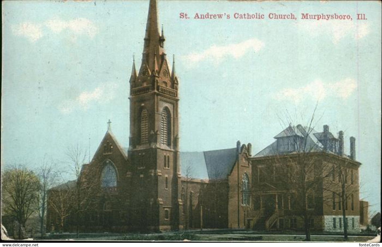 11109089 Murphysboro St-Andres Catholic Church - Autres & Non Classés