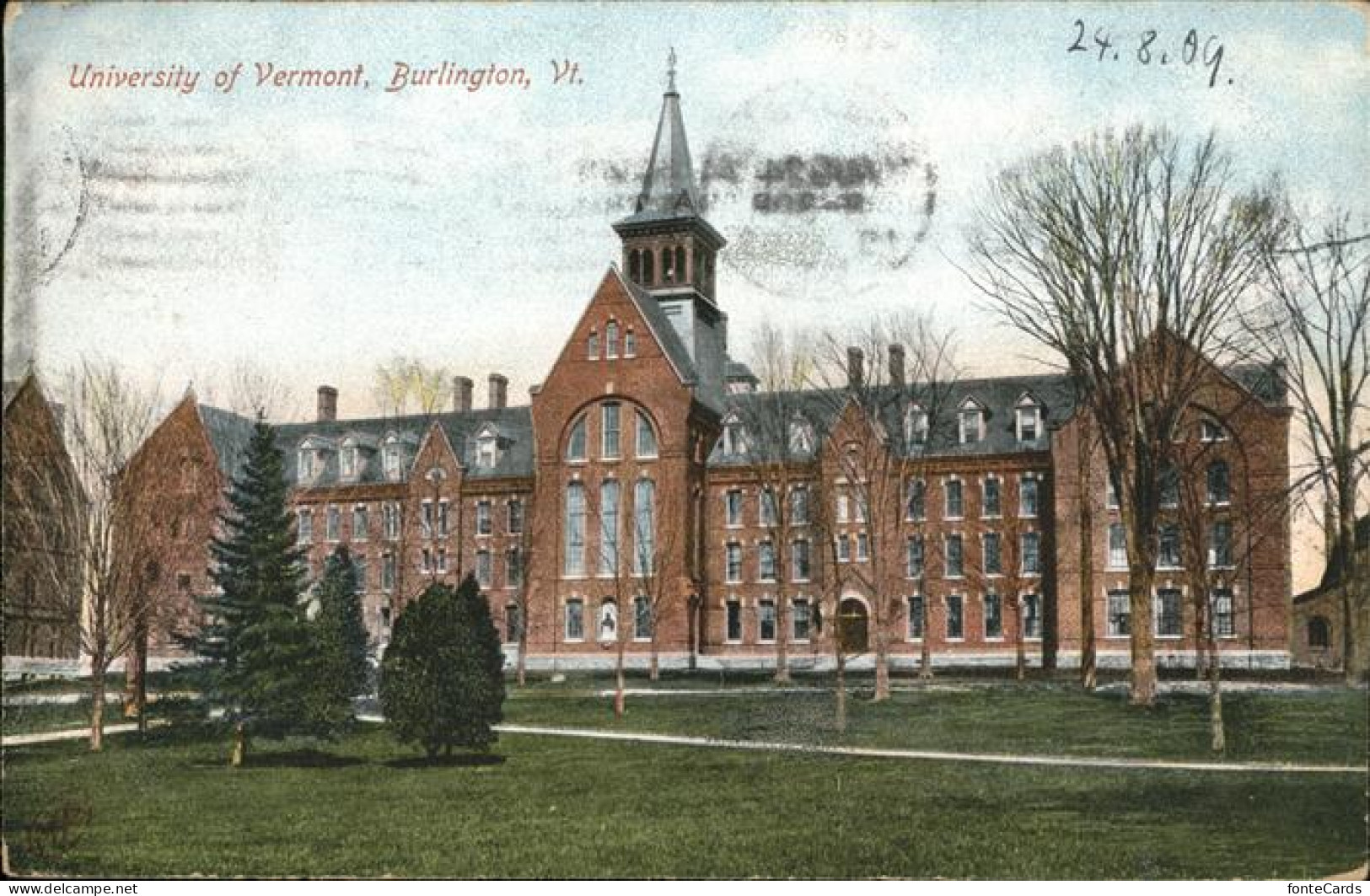 11109072 Burlington_Vermont University Of Vermont - Autres & Non Classés