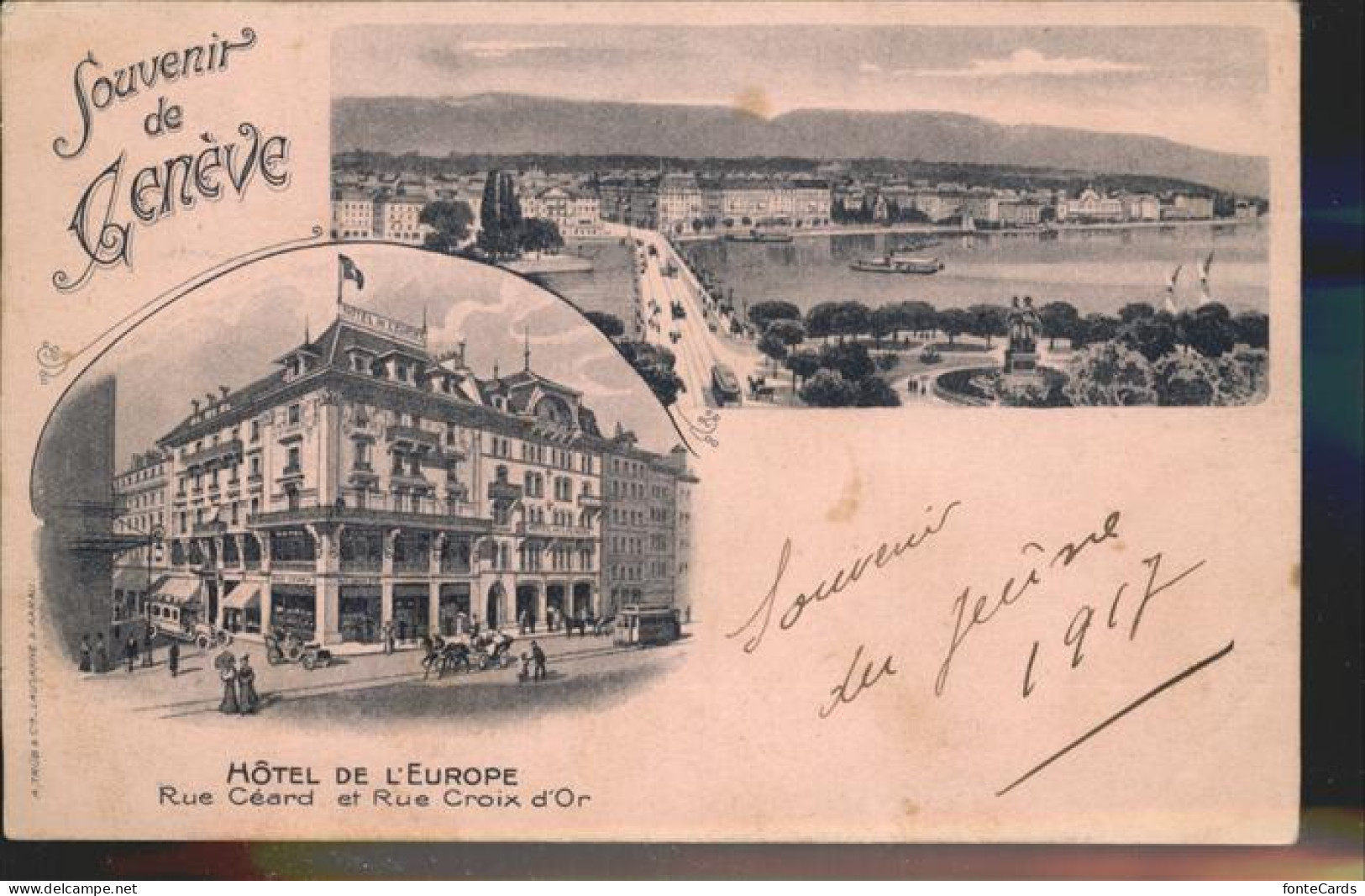 11104358 Genf_GE Hotel De L Europe - Other & Unclassified