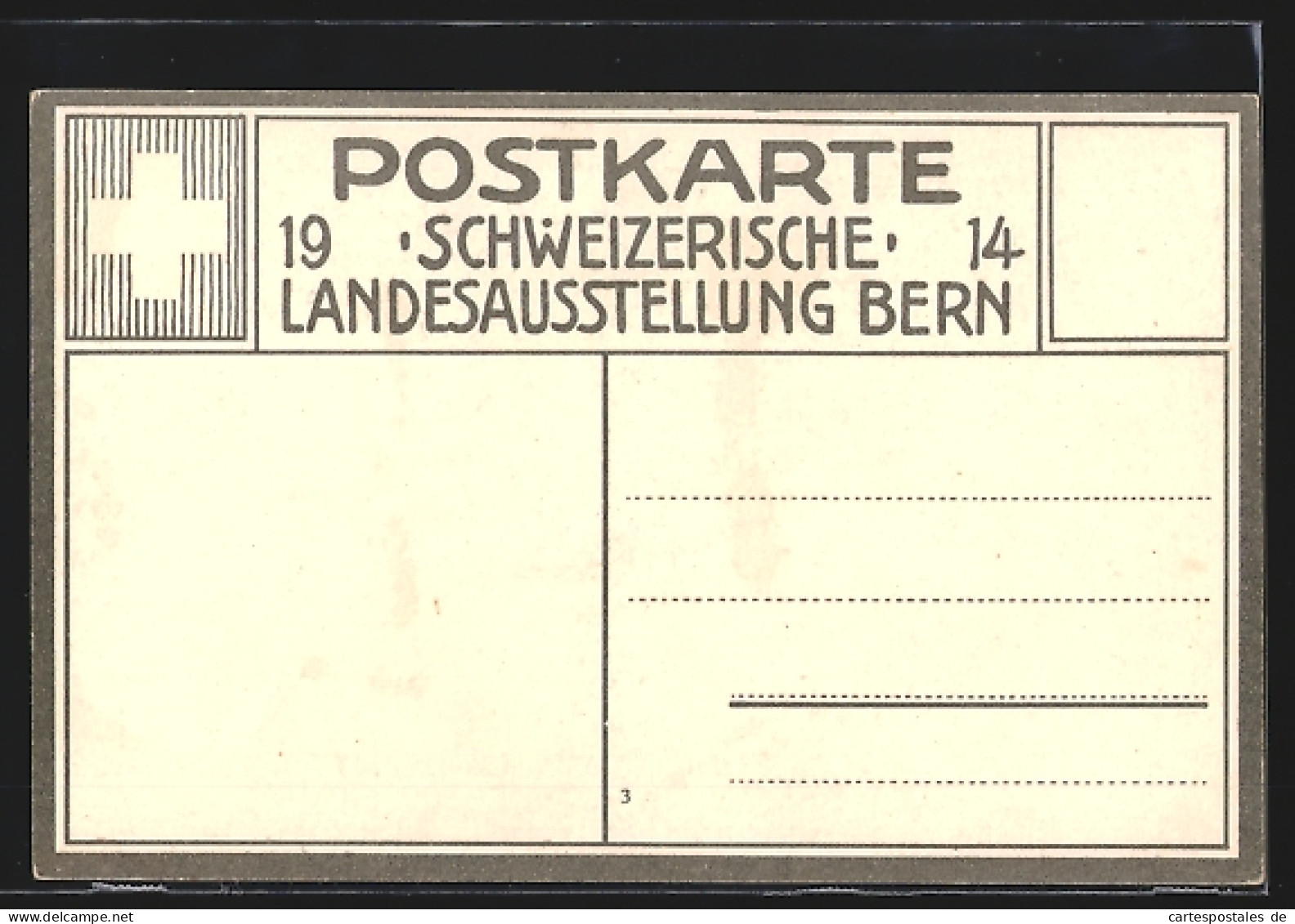 AK Bern, Schweiz. Landes Ausstellung 1914, Ansicht Gegen Norden  - Expositions