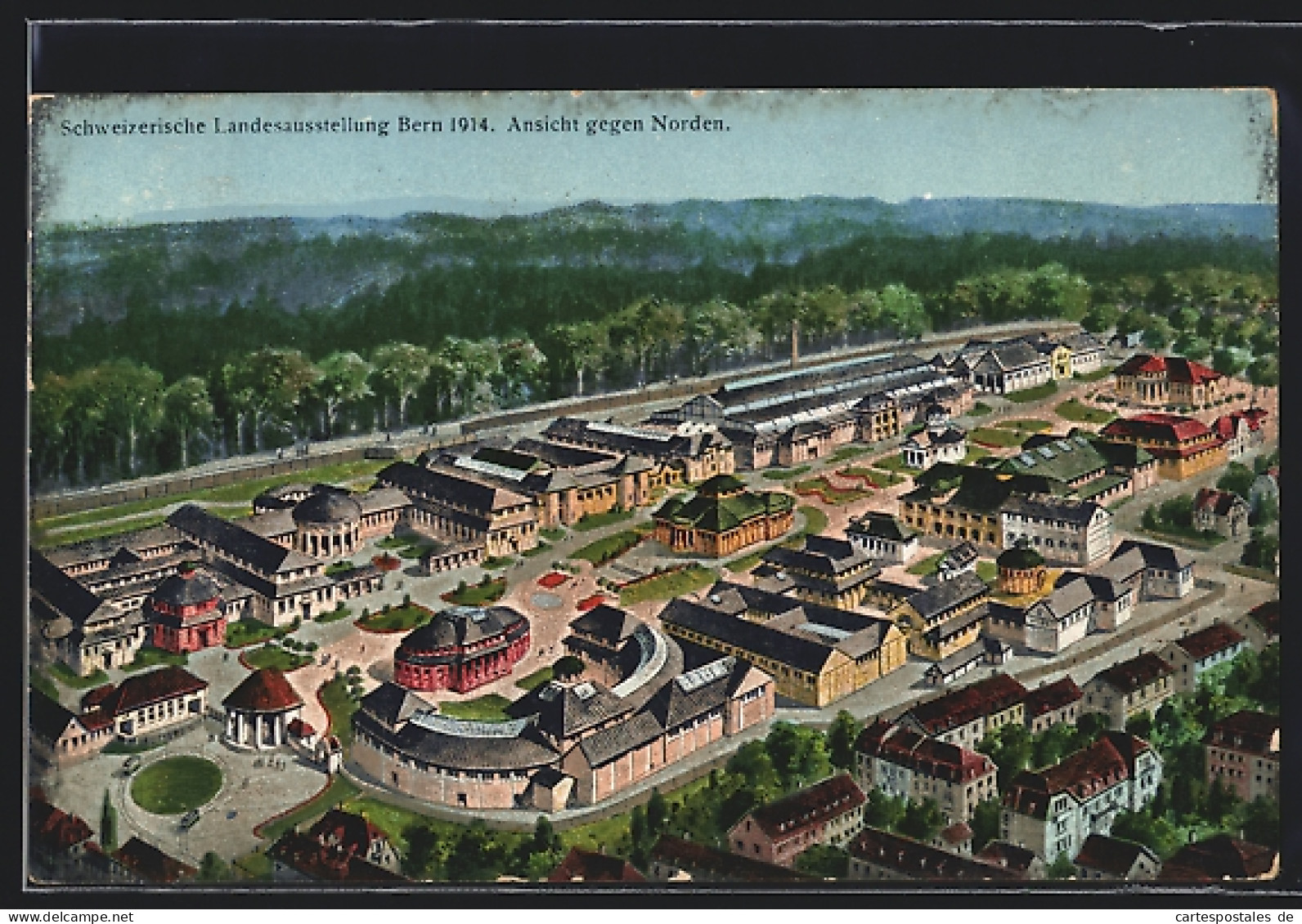 AK Bern, Schweiz. Landes Ausstellung 1914, Ansicht Gegen Norden  - Expositions