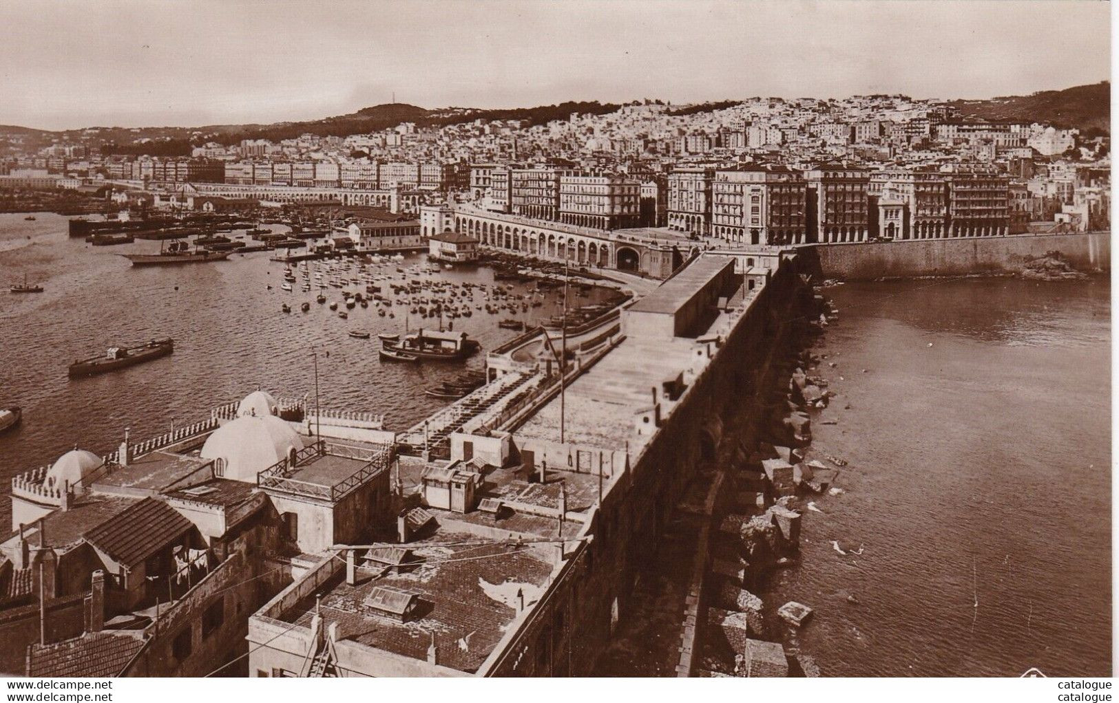 CPSM PHOTO ALGERIE - ALGER  - Vue Générale Prise De L'Amirauté - Algiers