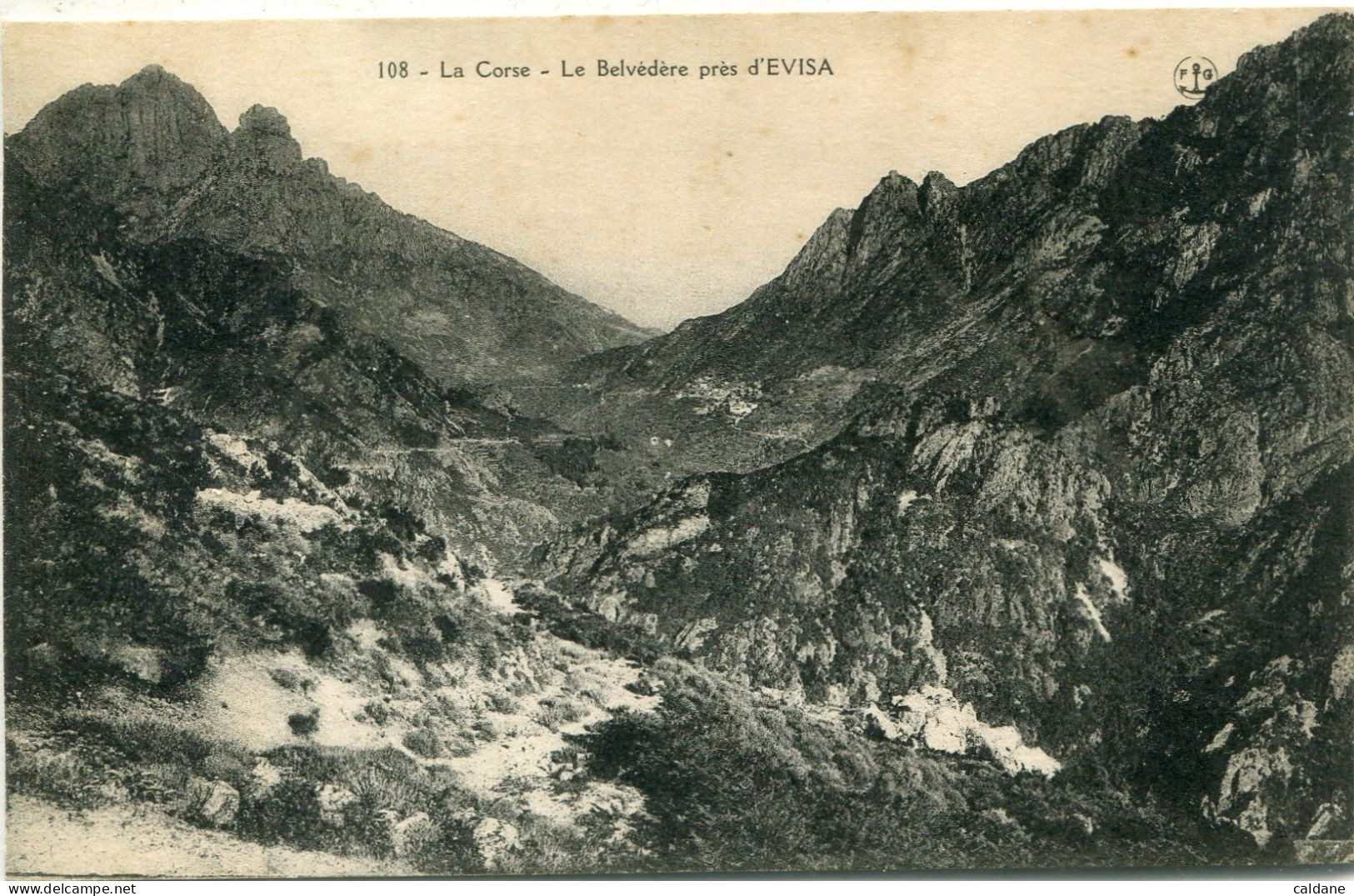 2A- CORSE -  EVISA -  Le Belvedere. - Other & Unclassified