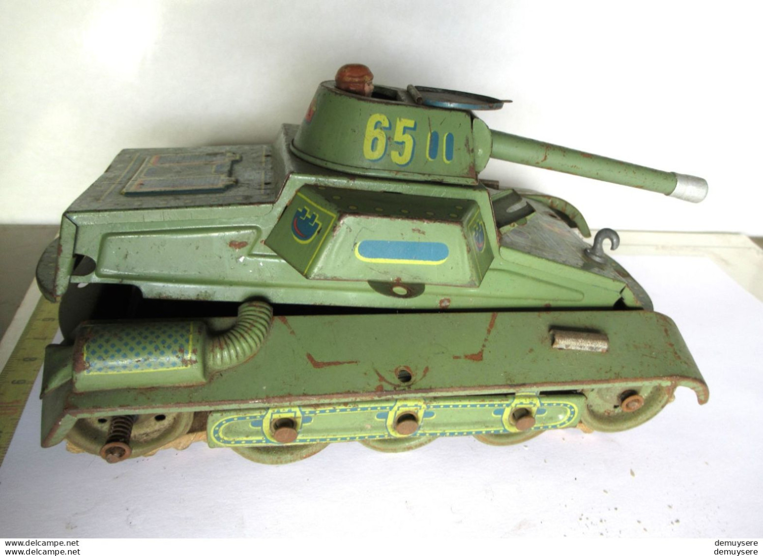 LADE 1000 -30-15-  TANK - 570 GRAM - GESCHONDEN ZIE SCAN - Toy Memorabilia