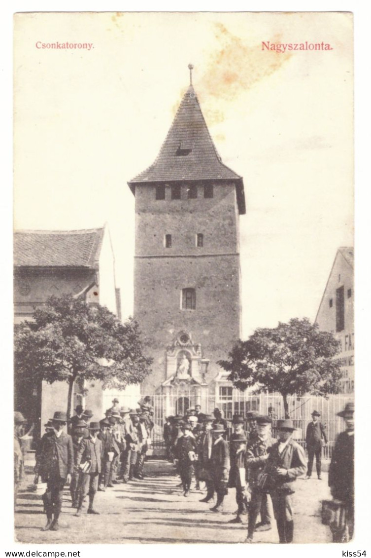 RO 86 - 16701 SALONTA, Market, Romania - Old Postcard - Used - 1908 - Romania