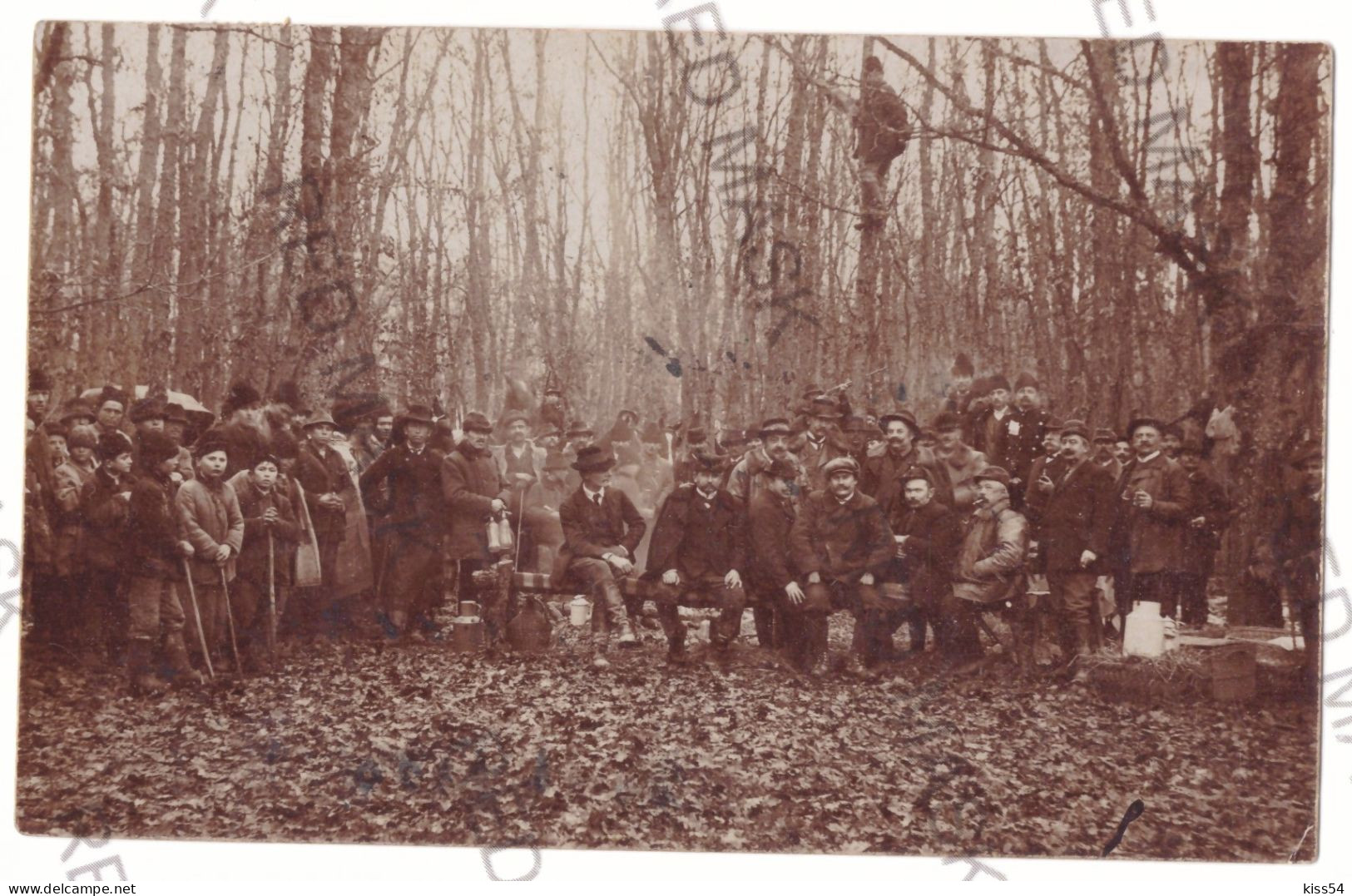 RO 86 - 16746 ORADEA, Hunting, Vanatoare, Romania - Old Postcard, Real PHOTO - Used - 1913 - Roemenië