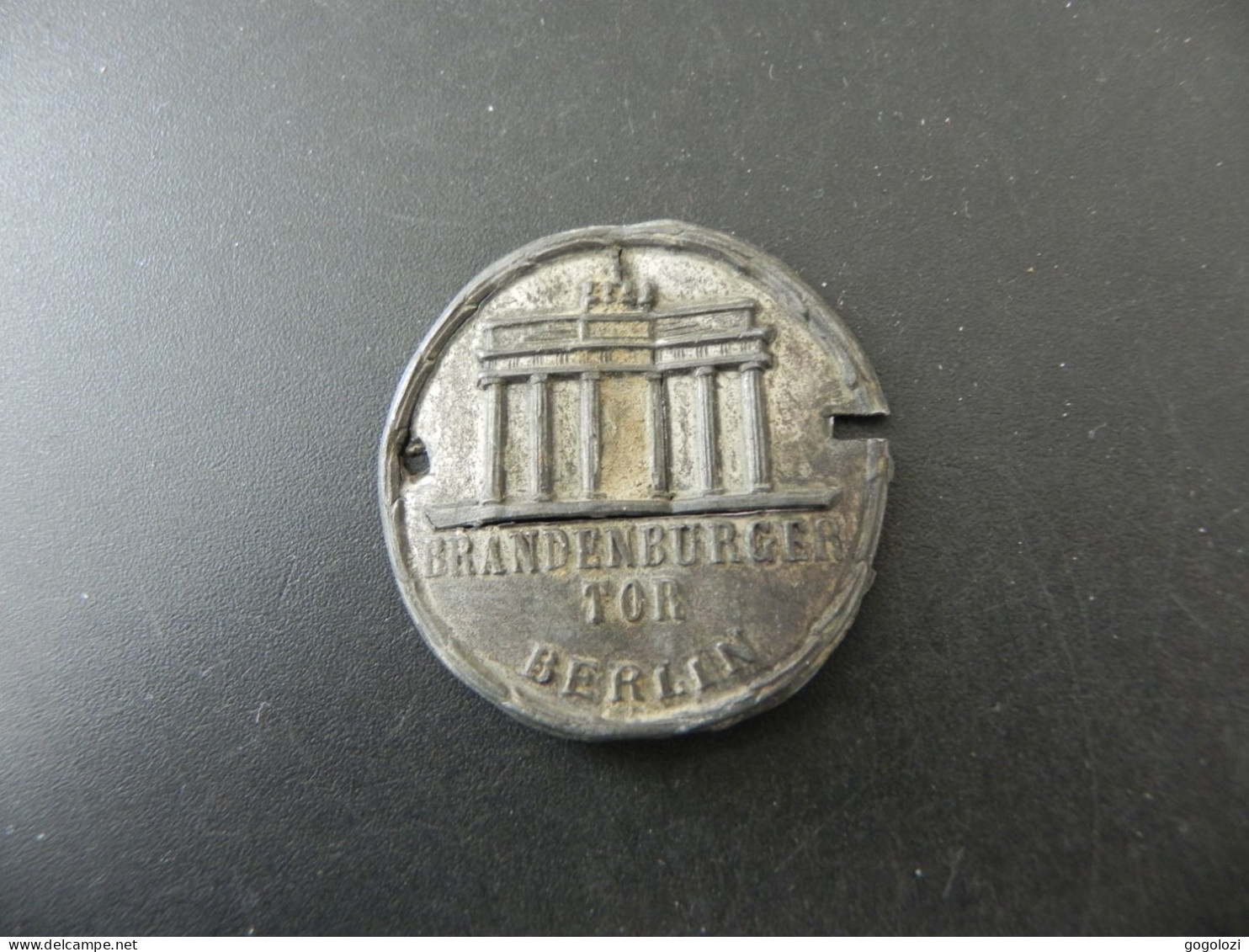 Medaille Medal - Deutschland Germany - Brandenburger Tor Berlin - Other & Unclassified