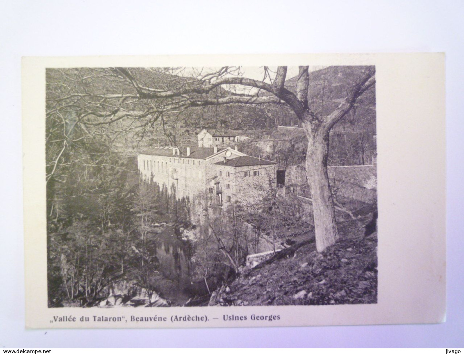 2024 - 1827  Vallée Du TALARON  -  BEAUVENE  (Ardèche)  :  USINES GEORGES   XXX - Autres & Non Classés