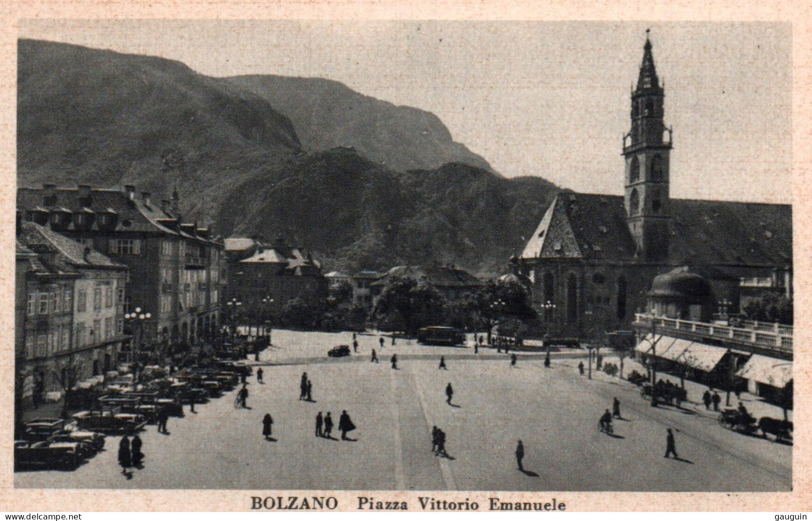 CPA - BOLZANO - Piazza Vittorio EMANUELE - Edition J.F.Amonn - Bolzano (Bozen)