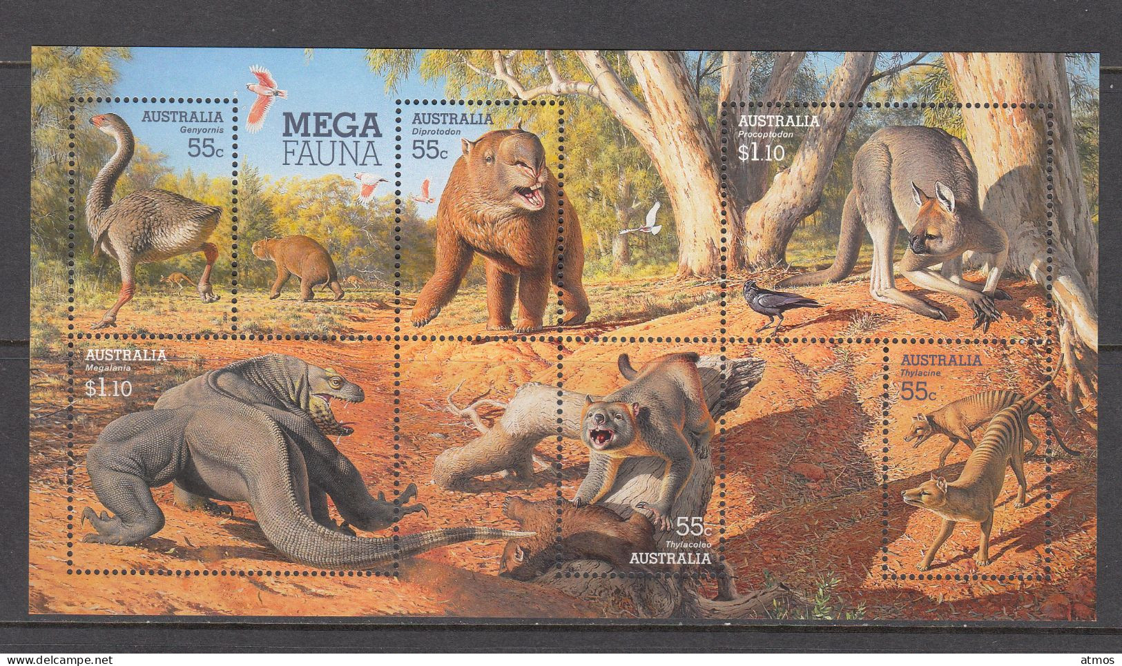 Australia MNH Michel Nr Block 79 From 2008 - Mint Stamps
