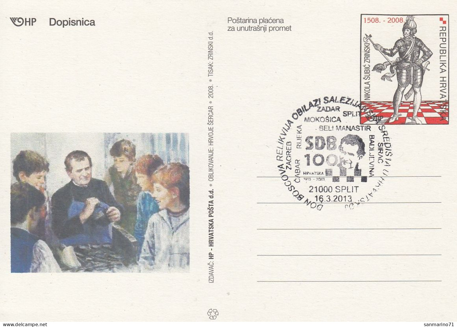 CROATIA Stamped Stationery 48 - Kroatië