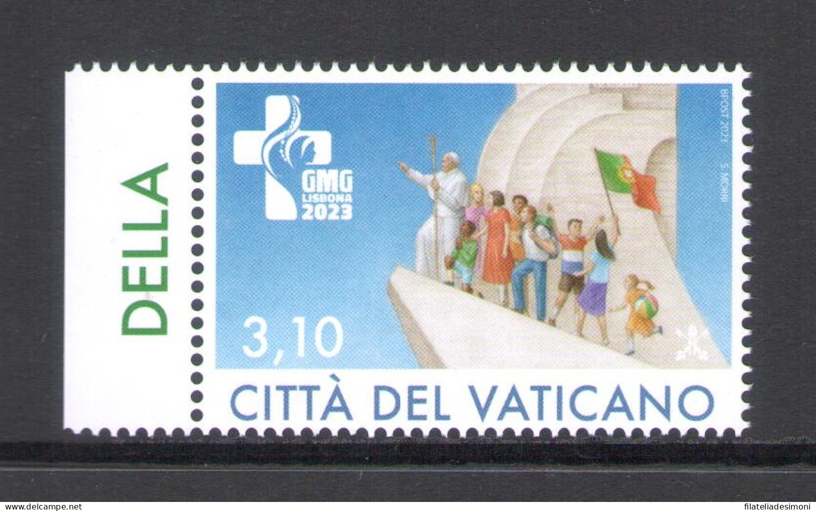 2023 Vaticano - Giornata Mondiale Della Gioventù - Francobollo Ritirato MNH** - Autres & Non Classés