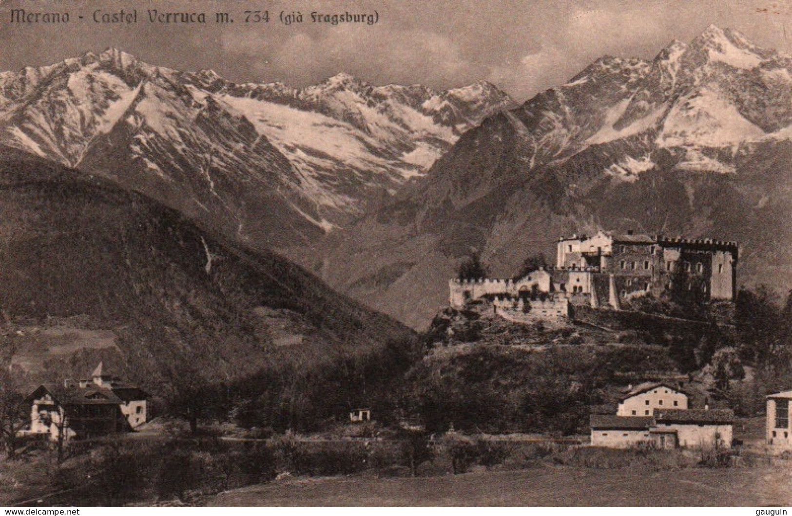 CPA - MERANO - Castel VERRUCA …. Edition L.Fränzl - Merano
