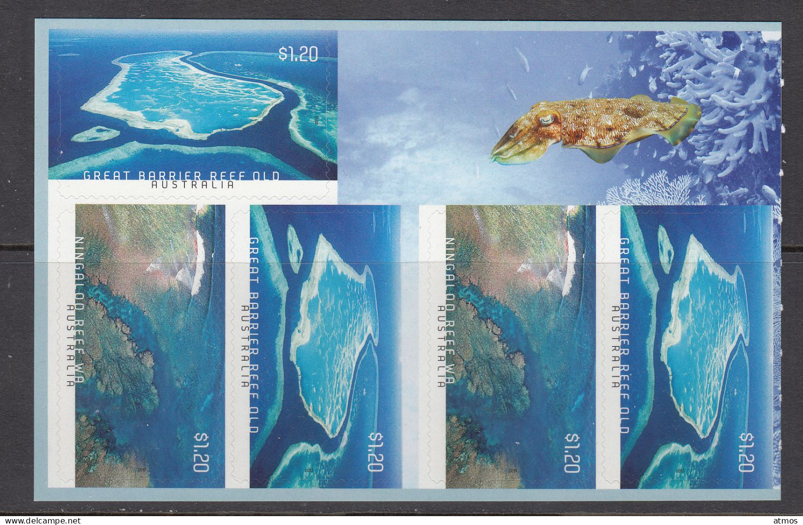 Australia MNH Michel Nr MH-574 Sticker Sheet From 2013 - Neufs