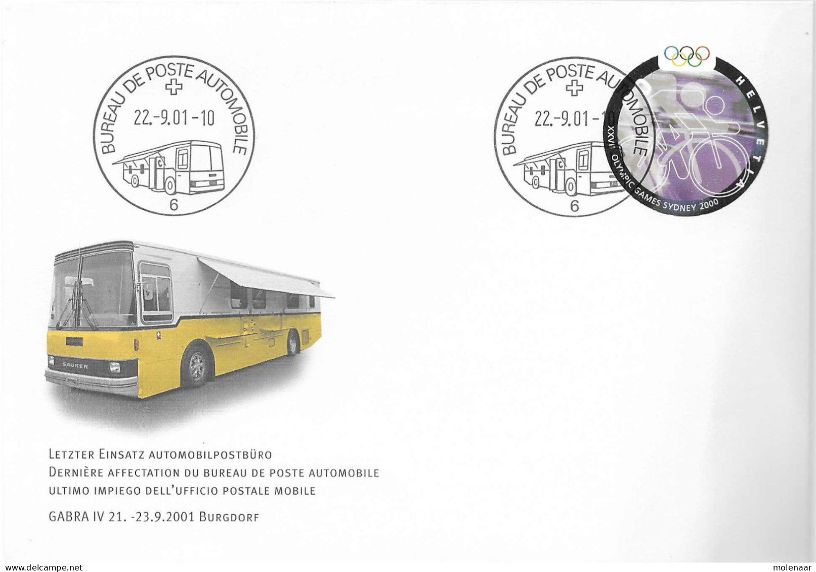 Postzegels > Europa > Zwitserland > 2000-2009 > Brief Met No. 1730 (17663) - Lettres & Documents
