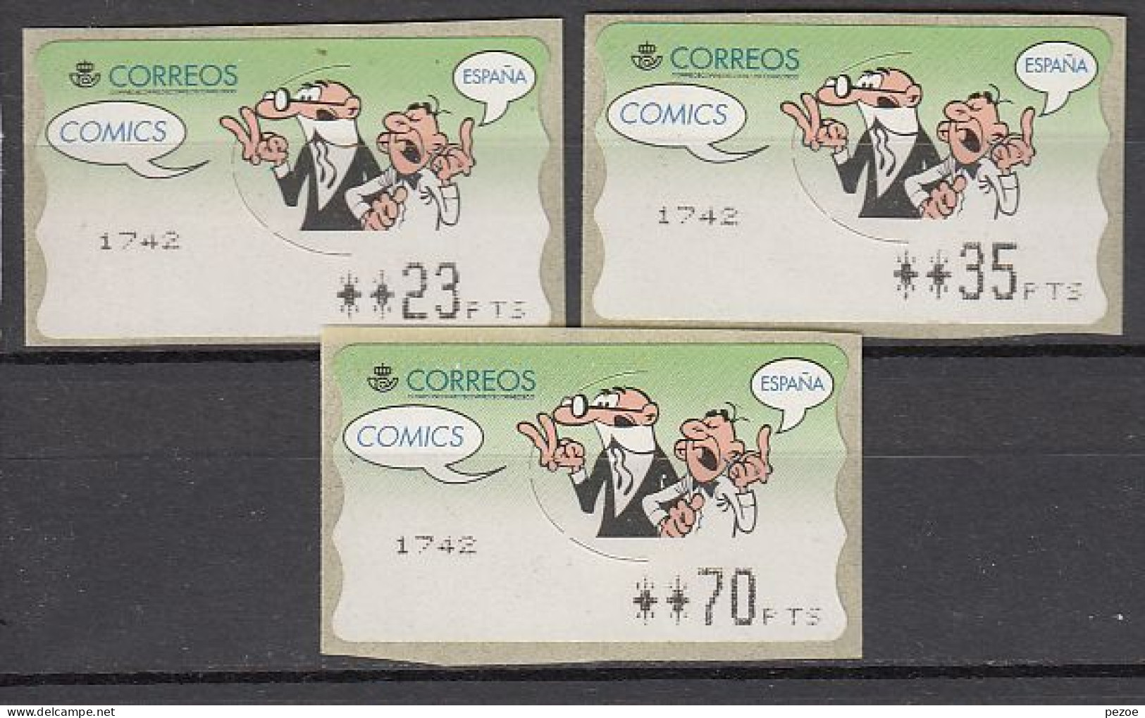 Spanien / ATM :  ATM  24 ** - Timbres De Distributeurs [ATM]