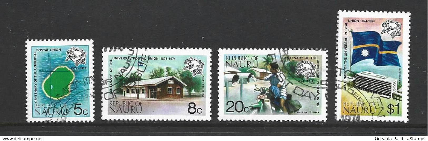 Nauru 1974 UPU Set Of 4 FU - Nauru