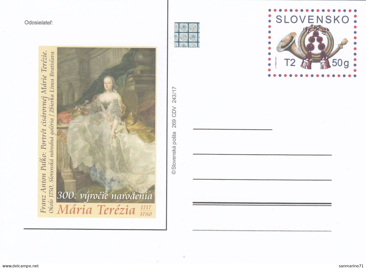 SLOVAKIA Stamped Stationery 13 - Autres & Non Classés