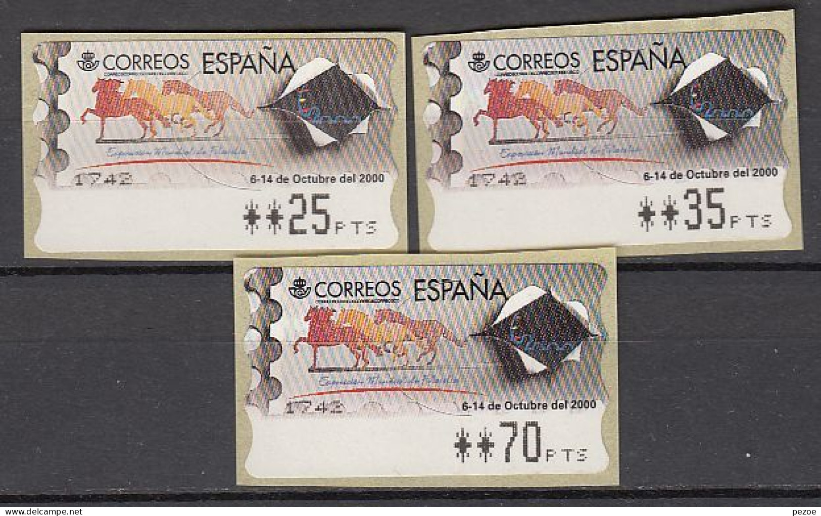 Spanien / ATM :  ATM  36 ** - Automatenmarken [ATM]