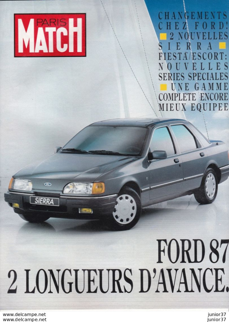 2 Suppléments De Paris Match Ford à Tout Prix 1986 & 2 Longueurs D'avance 1987, Escort, Scorpio,Fiesta, Sierra, RS 200 - Voitures