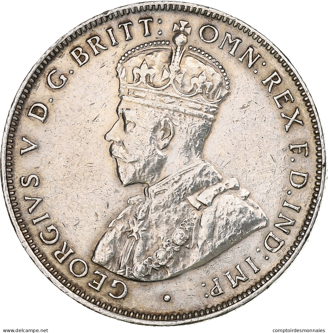 Afrique Occidentale Britannique, George V, 2 Shillings, 1919, Heaton, Argent - Kolonien