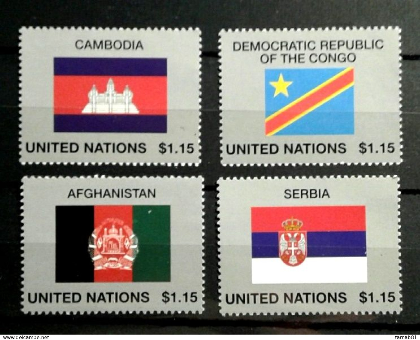 ONU   2014 Nations Unies Drapeaux Flags Flaggen   2014 ONU - Unused Stamps