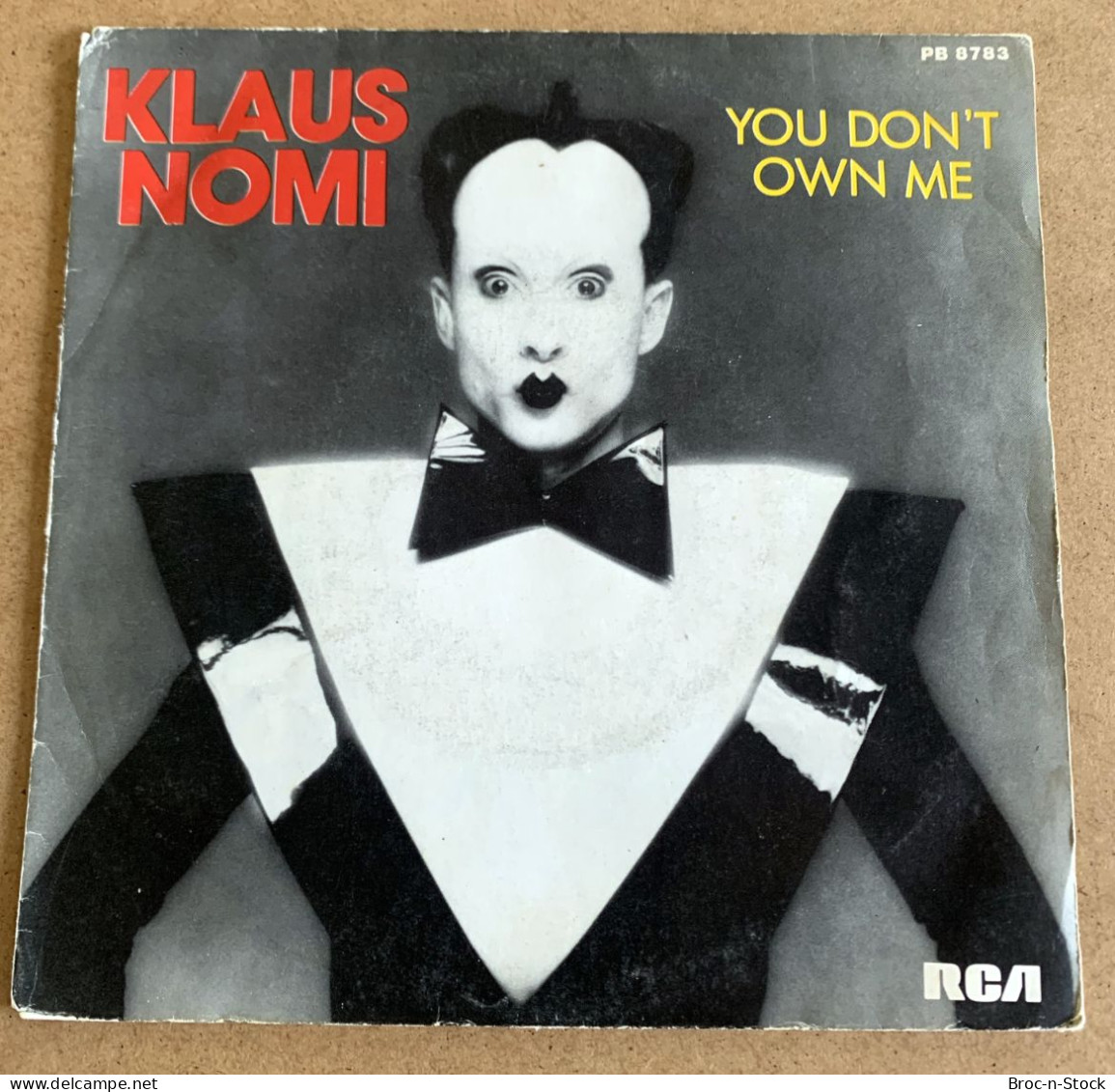 Vinyle 45T - Klaus NOMI - You Don't Own Me - Rock