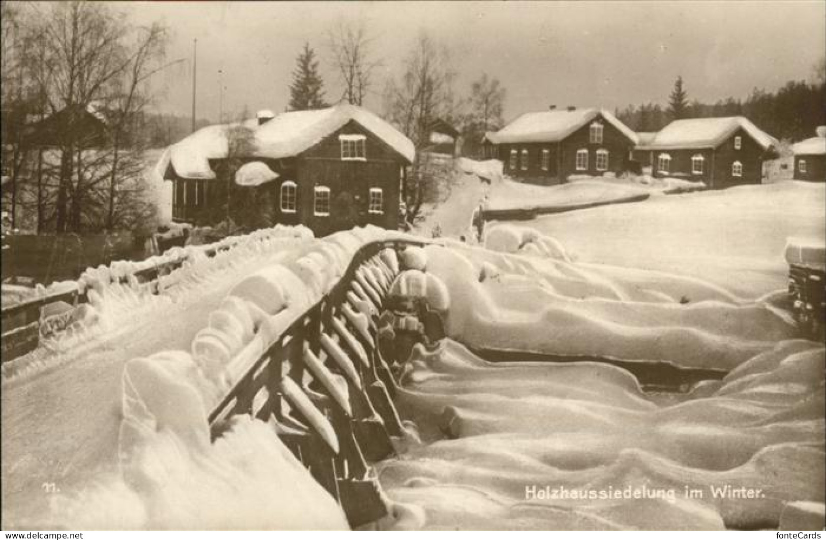 11089738 Trehus Haus Und Siedelung Norwegen - Norvège