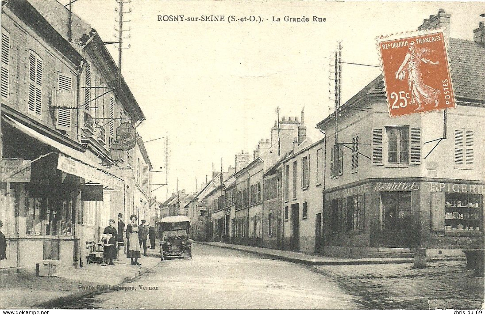 Rosny Sur Seine La Grande Rue - Rosny Sur Seine