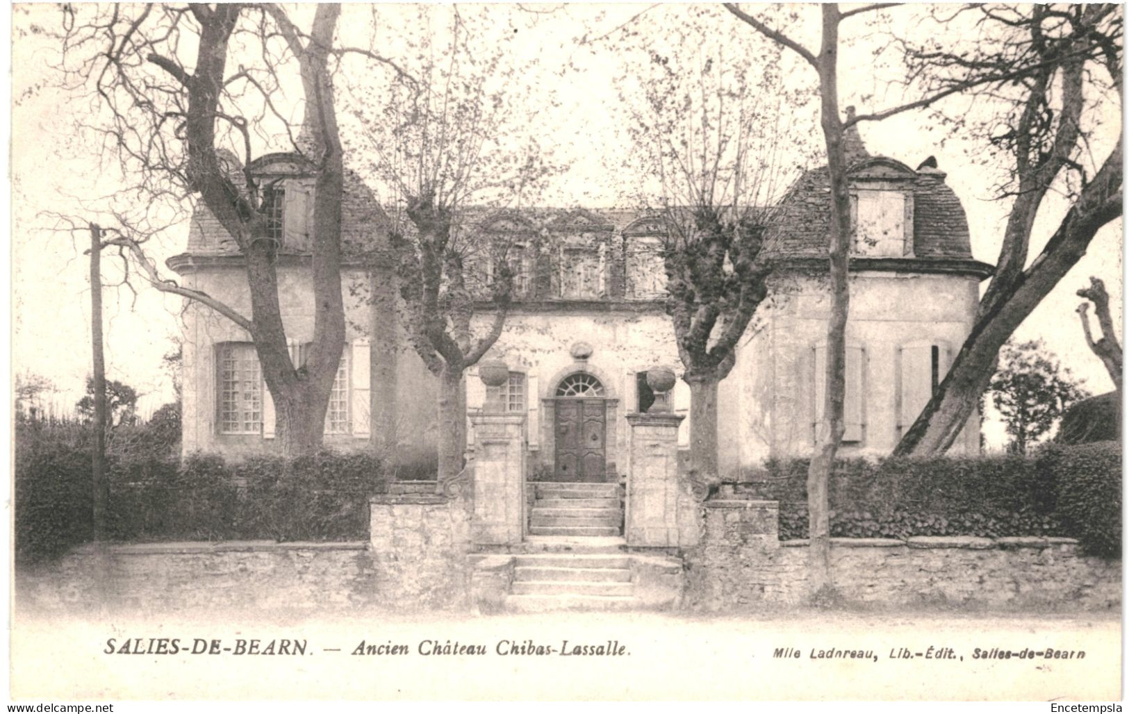 CPA Carte Postale France Salies-de-Béarn  Ancien Château Chibas Lassalle VM80939 - Salies De Bearn