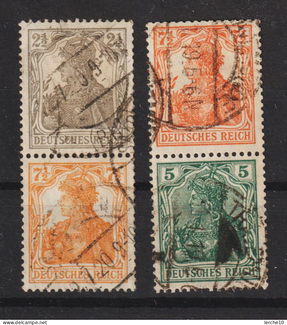S 3, 11 MiNr. 85, 98, 99 Gestempelt (0728) - Used Stamps