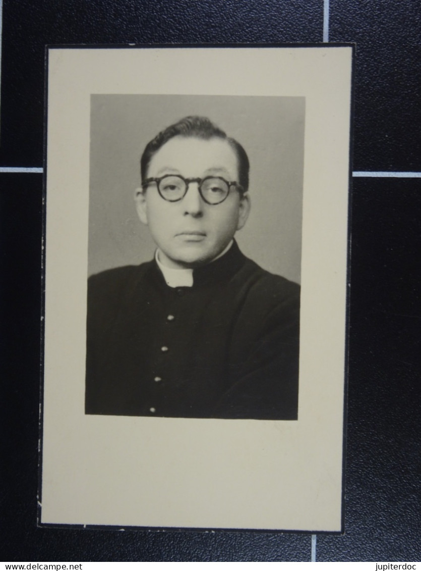 Abbé Walter Staquet Curé De Fourbechies Montignies 1955  /6/ - Devotion Images