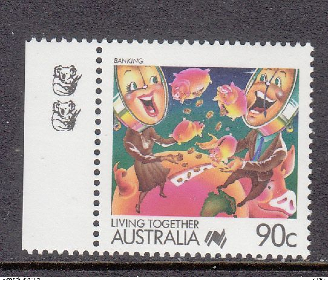 Australia MNH Michel Nr 1091 From 1988 Reprint 2 Koala - Neufs