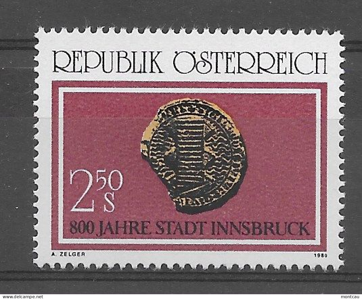 Austria 1980.  Innsbruck Yv 1476  (**) - Ungebraucht