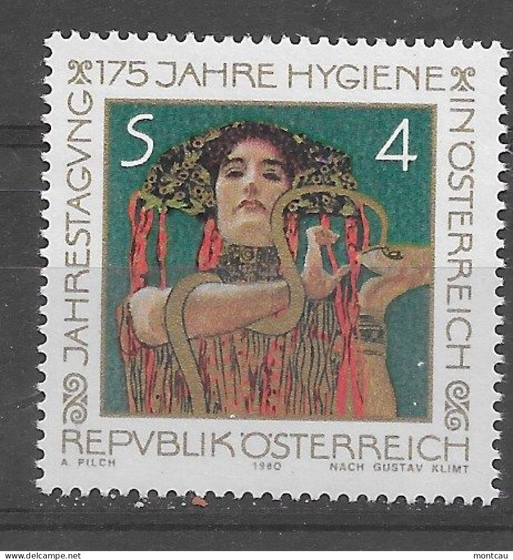 Austria 1980.  E. Higiene Yv 1472  (**) - Unused Stamps