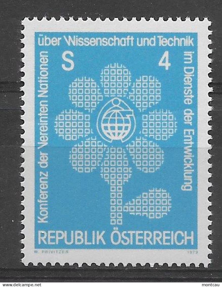Austria 1979.  Tecnologia Yv 1445  (**) - Neufs