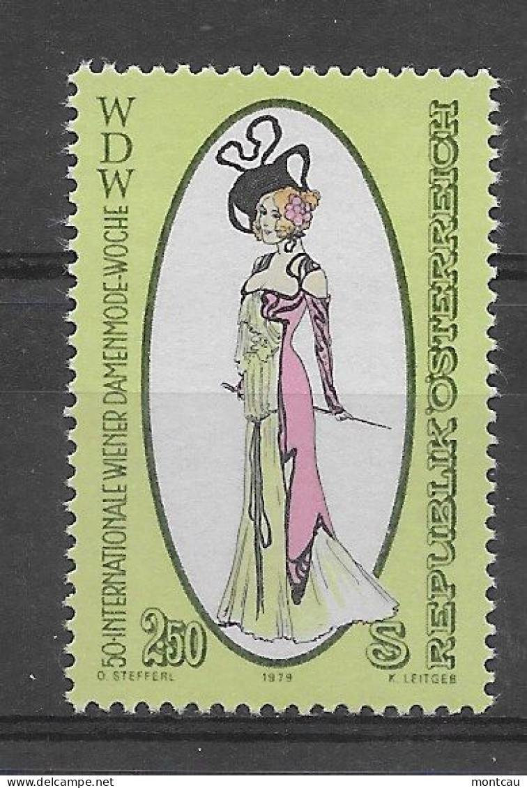 Austria 1979.  Moda Yv 1433  (**) - Unused Stamps