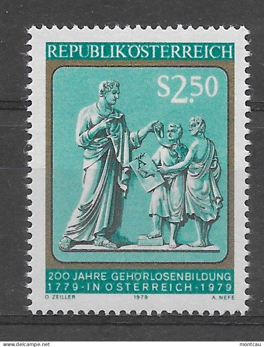 Austria 1979.  Sordos Yv 1435  (**) - Unused Stamps