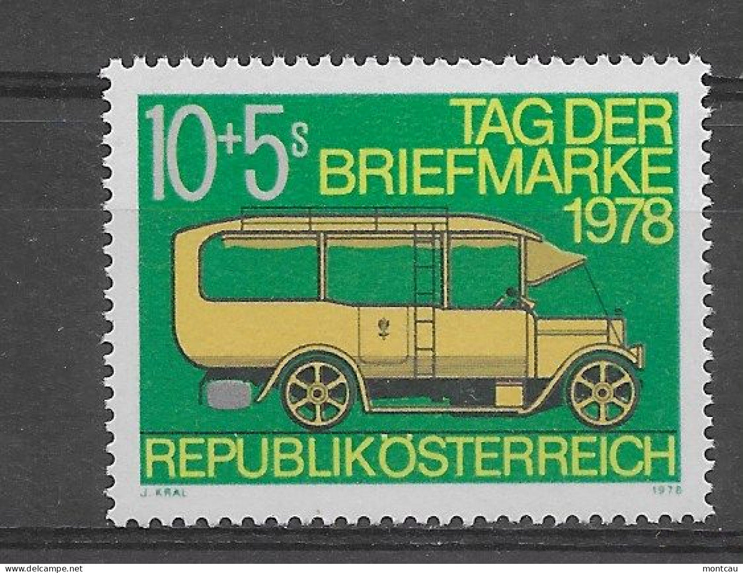 Austria 1978.  Dia Del Sello Yv 1420  (**) - Unused Stamps