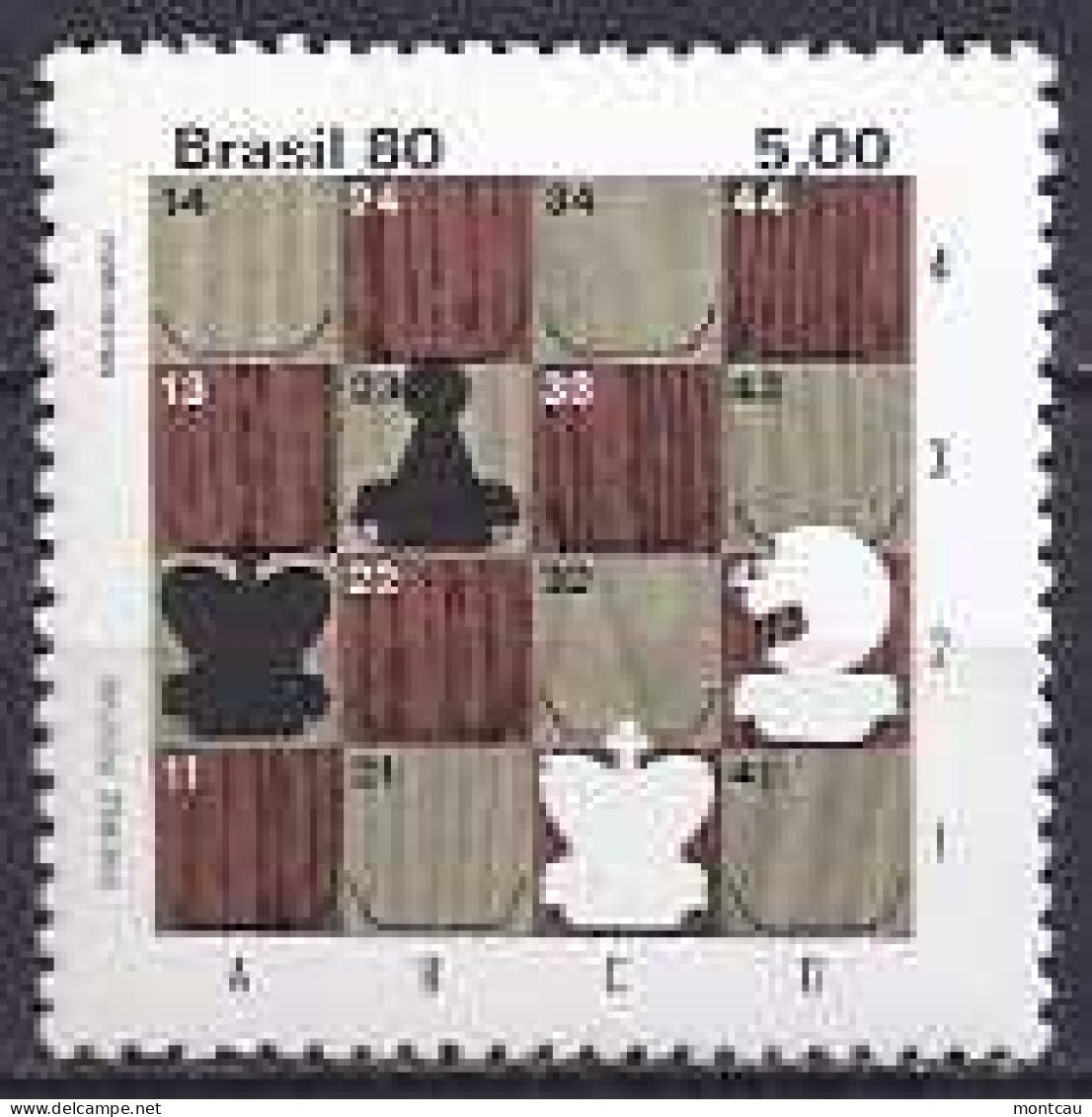 Chess Brasil 1980 - Juego Por Correo - Ajedrez