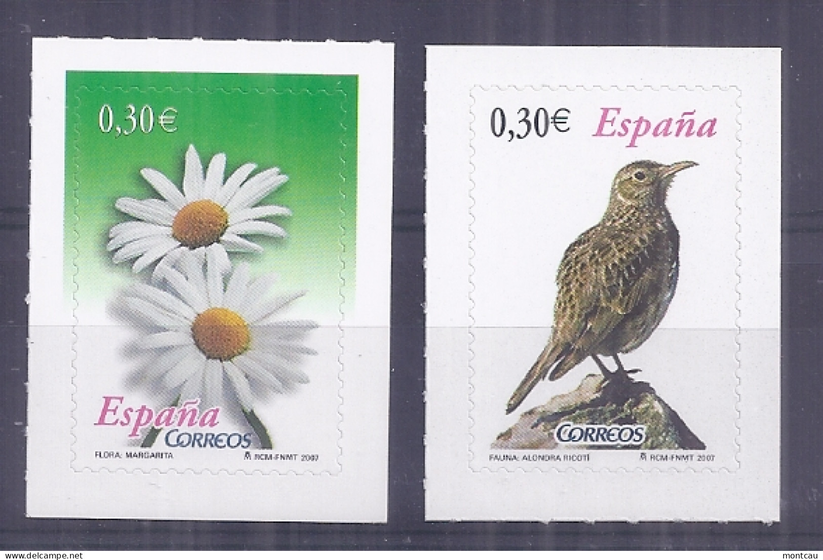 Spain 2007. Flora Y Fauna Ed 4304-05 (**) - Ungebraucht
