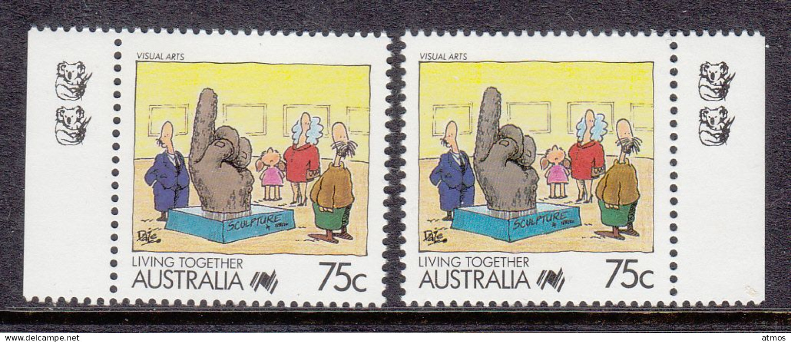 Australia MNH Michel Nr 1104 From 1988 Reprint 2 Koala - Neufs