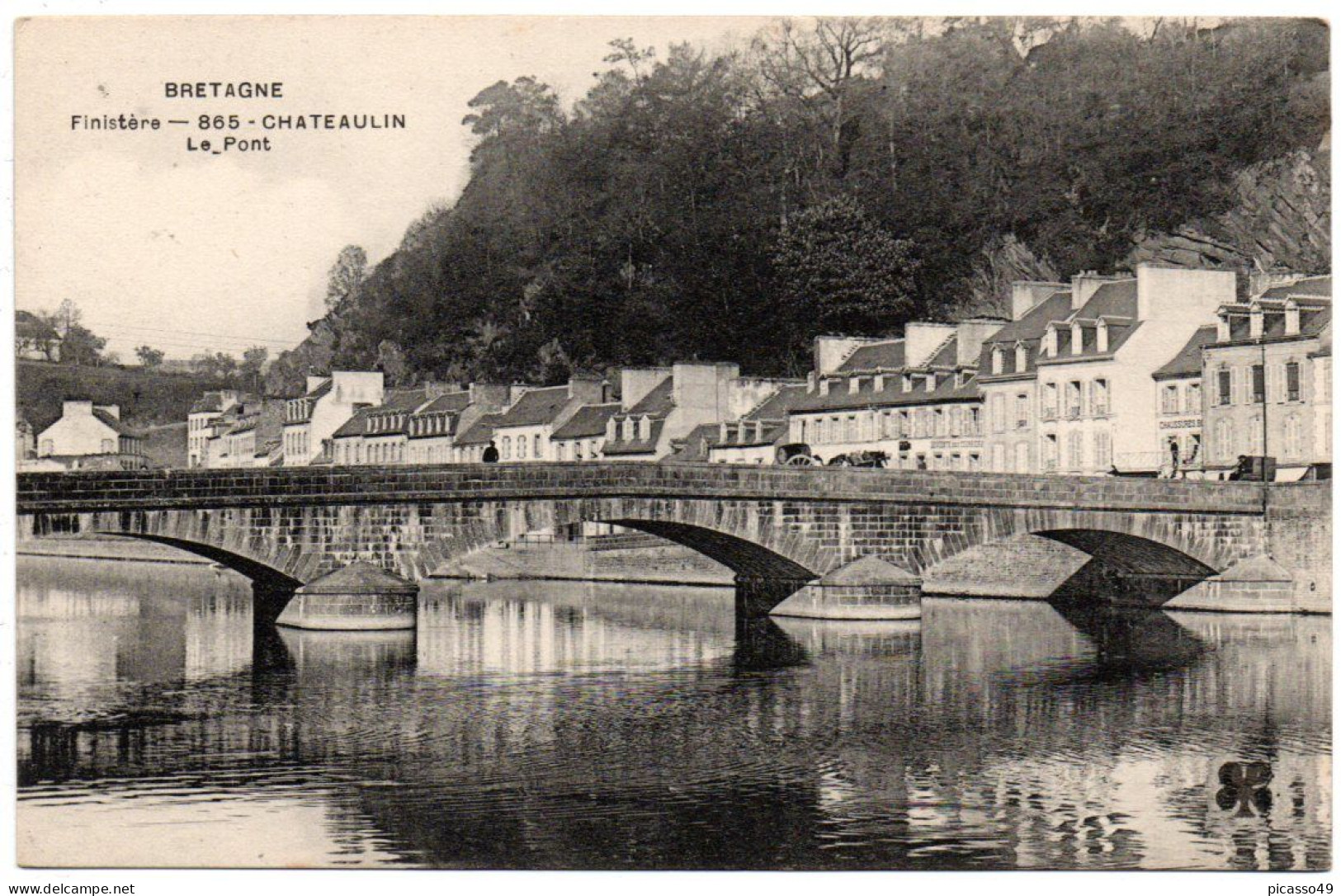 Finistère , Châteaulin , Le Pont - Châteaulin
